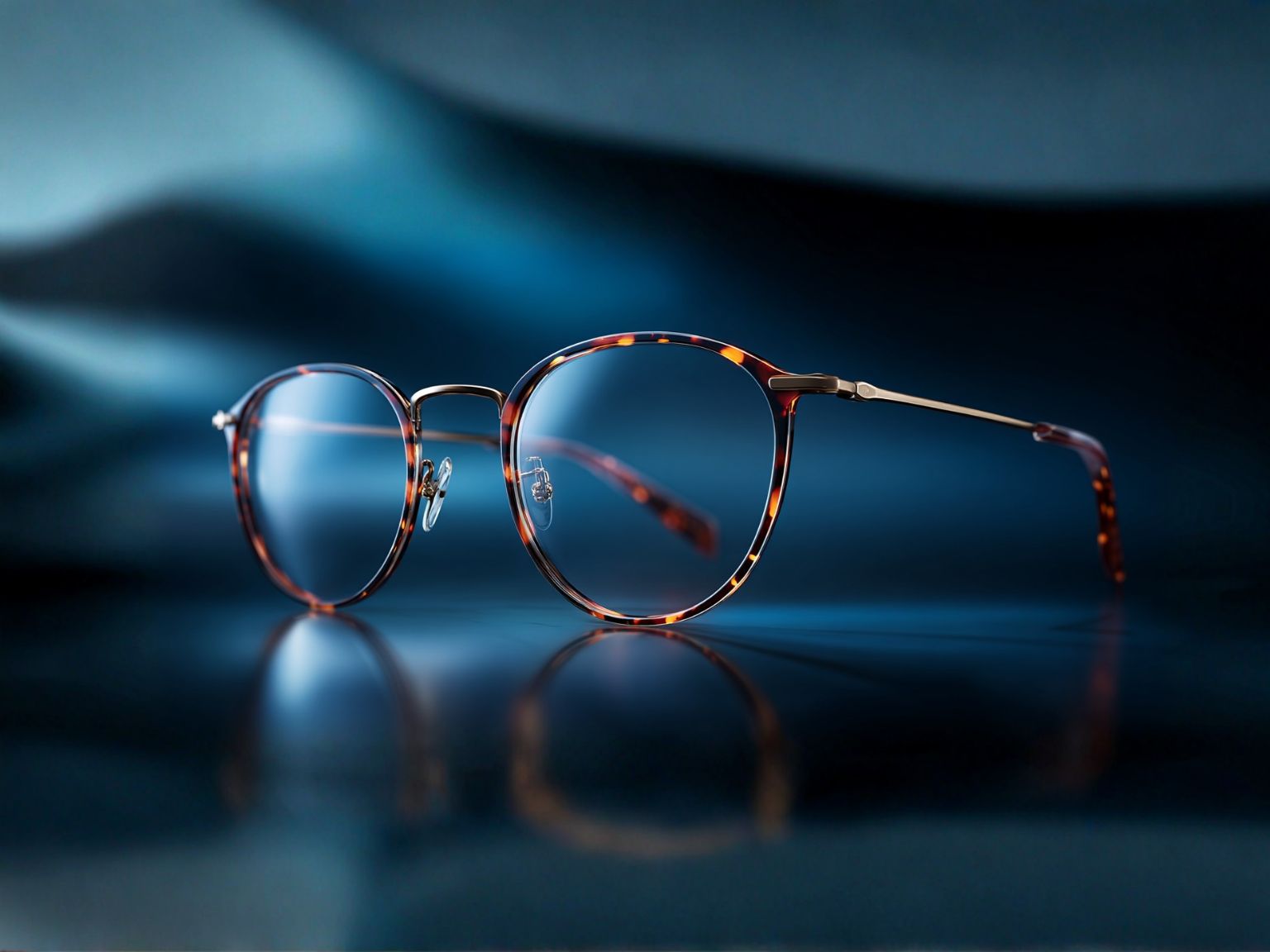 STEINER Vision frame on a deep blue backdrop