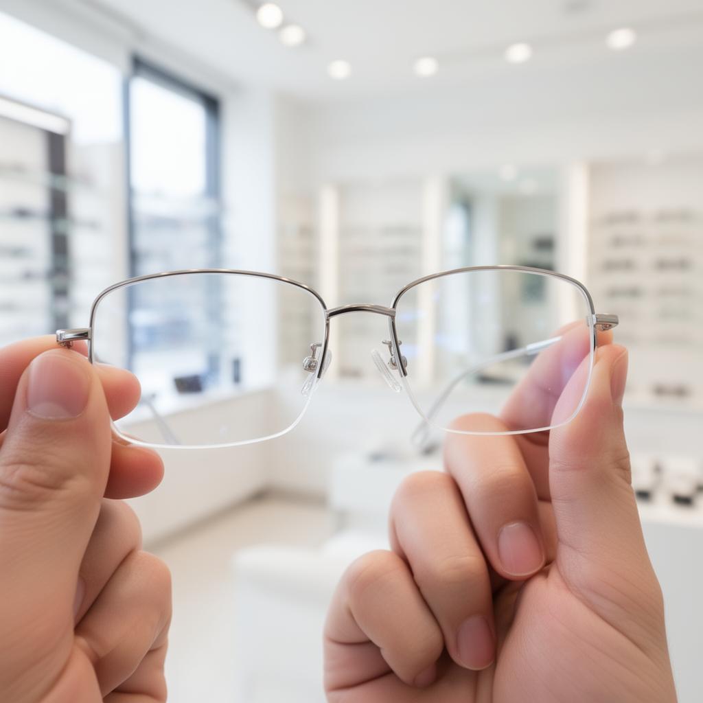 Quality control of a STEINER-Vision premium lens under precision light